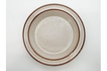 デンマーク　STOGO　素朴な風合いが温かい雰囲気を演出するスープ皿3枚セット(プレート、北欧食器)(R-073188)