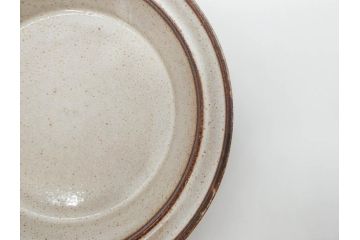 デンマーク　STOGO　素朴な風合いが温かい雰囲気を演出するスープ皿3枚セット(プレート、北欧食器)(R-073188)