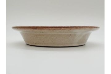 デンマーク　STOGO　素朴な風合いが温かい雰囲気を演出するスープ皿3枚セット(プレート、北欧食器)(R-073188)