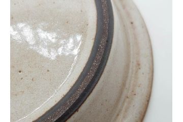 デンマーク　STOGO　素朴な風合いが温かい雰囲気を演出するスープ皿3枚セット(プレート、北欧食器)(R-073188)