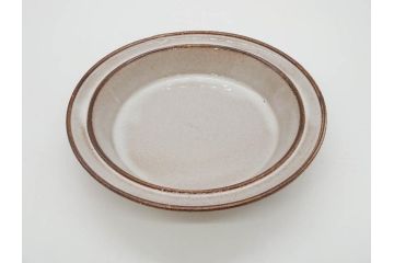 デンマーク　STOGO　素朴な風合いが温かい雰囲気を演出するスープ皿3枚セット(プレート、北欧食器)(R-073189)