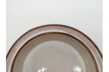 デンマーク　STOGO　素朴な風合いが温かい雰囲気を演出するスープ皿3枚セット(プレート、北欧食器)(R-073189)