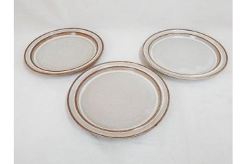 デンマーク　STOGO　優しい色合いが落ち着いた雰囲気を醸し出すプレート3枚セット(皿、北欧食器)(R-073190)