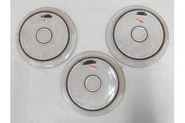 デンマーク　STOGO　優しい色合いが落ち着いた雰囲気を醸し出すプレート3枚セット(皿、北欧食器)(R-073191)