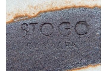 デンマーク　STOGO　優しい色合いが落ち着いた雰囲気を醸し出すプレート3枚セット(皿、北欧食器)(R-073191)