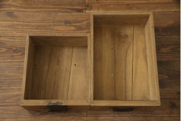 和製アンティーク　総桐(キリ)材　金具の彫刻が素晴らしい時代箪笥ローボード(総桐箪笥、総桐たんす、和タンス、衣装たんす、整理タンス、収納タンス、引き出し、ローチェスト、テレビ台、テレビボード)(R-073223)