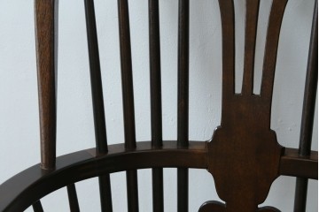 中古　希少!!　松本民芸家具　中古ではなかなかお目にかかれない猫脚ウィンザーチェア　定価約34万円　(R-073228)