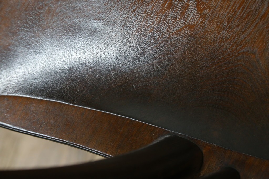 中古　希少!!　松本民芸家具　中古ではなかなかお目にかかれない猫脚ウィンザーチェア　定価約34万円　(R-073228)