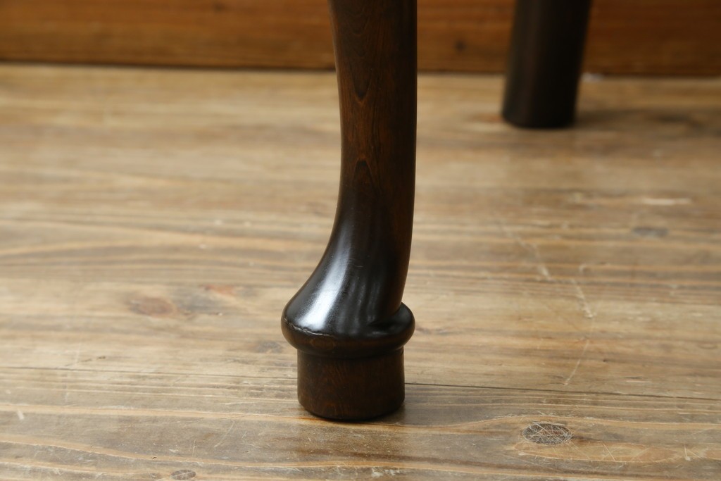 中古　希少!!　松本民芸家具　中古ではなかなかお目にかかれない猫脚ウィンザーチェア　定価約34万円　(R-073228)