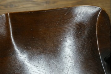 イギリスアンティーク　Lloyd's Antiques(ロイズ・アンティークス)取り扱い　ニレ材　クラシカルな佇まいのウィンザーベンチ　(R-073270)
