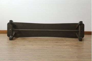 中古　美品　飛騨産業　PROVINCIAL(プロヴィンシャル・プロビンシャル)　素朴な風合いが温かみのあるトリッスルベンチ(長椅子、板座チェア、ダイニングベンチ、飾り台)(定価約24万円)(R-073274)