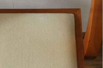 中古　イタリア製　ポラダ(porada)社　アーレキン(ARLEKIN)　優美な曲線ラインが目を惹くダイニングチェア4脚セット(椅子、イス、いす)(定価4脚で約48万円)(R-073291)