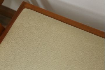 中古　イタリア製　ポラダ(porada)社　アーレキン(ARLEKIN)　優美な曲線ラインが目を惹くダイニングチェア4脚セット(椅子、イス、いす)(定価4脚で約48万円)(R-073291)