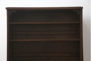 中古　美品　星野民藝(星野民芸)　シックで落ち着いた佇まいが魅力的な下駄箱(サイドキャビネット、サイドボード、靴箱、玄関収納、収納棚、戸棚)(R-073293)
