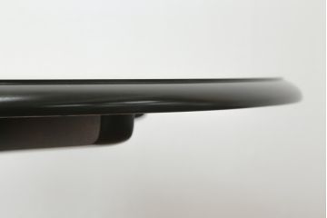 和製ビンテージ　北海道民芸家具　樺(カバ)材　HM472シリーズ　上品な優しい雰囲気を醸し出す円形テーブル(ラウンドテーブル、ダイニングテーブル、コーヒーテーブル、ヴィンテージ)(R-073304)