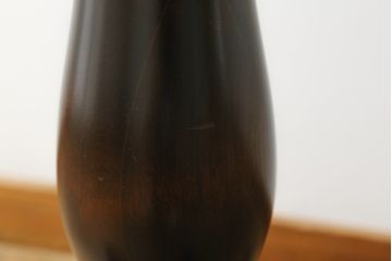 和製ビンテージ　北海道民芸家具　樺(カバ)材　HM472シリーズ　上品な優しい雰囲気を醸し出す円形テーブル(ラウンドテーブル、ダイニングテーブル、コーヒーテーブル、ヴィンテージ)(R-073304)
