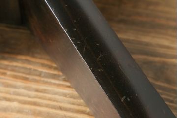 和製ビンテージ　北海道民芸家具　樺(カバ)材　HM472シリーズ　上品な優しい雰囲気を醸し出す円形テーブル(ラウンドテーブル、ダイニングテーブル、コーヒーテーブル、ヴィンテージ)(R-073304)