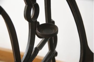 ジャンク品　希少!!　BRILLANT　お洒落なアンティークの空間を演出する足踏みミシン(ミシンテーブル、工業用ミシン、ミシン台、サイドテーブル、ディスプレイ)(R-073305)
