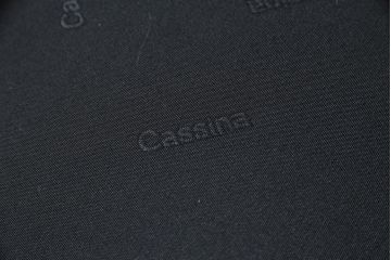 中古　極美品　短期4か月数回のみ使用!!　Cassina(カッシーナ)　MARALUNGA(マラルンガ)　本革(FZランク)　高級感ある佇まいの3人掛けワイドソファ(レザー、三人掛け、3Pワイド)(定価約284万円)(R-073331)