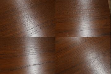 デンマークビンテージ　チーク材　ドミノ・モブラー(DOMINO mobler) 　洗練されたデザインが美しいニーホールデスク(両袖机、パートナーデスク、ワークデスク、在宅ワーク用、在宅用、ヴィンテージ、北欧)(R-073333)