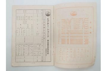 戦前　ビクター　レコード冊子21冊セット　目録　カタログなど(日本ビクター蓄音器、レトロ、新譜、総目録)(R-073354)