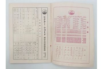 戦前　ビクター　レコード冊子21冊セット　目録　カタログなど(日本ビクター蓄音器、レトロ、新譜、総目録)(R-073354)
