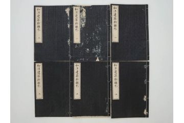 和洋建築新雛形　亀田吉郎平著　精華堂　全六巻(古書、和本、設計、図面、工匠、大工、資料)(R-073367)