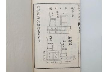 和洋建築新雛形　亀田吉郎平著　精華堂　全六巻(古書、和本、設計、図面、工匠、大工、資料)(R-073367)