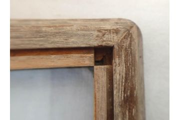 時代物　昭和十三年(1938年)　京都　丸屋　大木平蔵　鯛持ち　ガラスケース付き　和の風情を感じられる上質な京人形(木彫り、御所人形、子供、子ども、昭和13年、共箱付き)(R-073369)