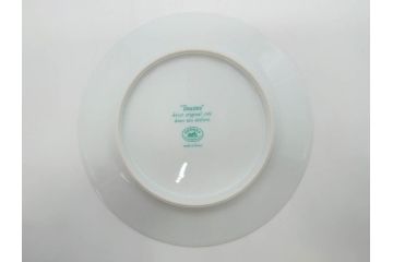 フランス　HERMES(エルメス)　トゥカン　大胆かつ繊細に描かれた鳥たちが華やかな雰囲気を醸し出すトリオセット(カップ&ソーサー、プレート、皿、C&S、洋食器)(R-073374)
