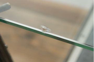 ヨーロッパアンティーク　凛とした雰囲気漂う猫脚のメディカルキャビネット(ガラスケース、ショーケース、飾り棚、店舗什器、デンタルキャビネット)(R-073406)