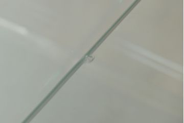 ヨーロッパアンティーク　凛とした雰囲気漂う猫脚のメディカルキャビネット(ガラスケース、ショーケース、飾り棚、店舗什器、デンタルキャビネット)(R-073406)