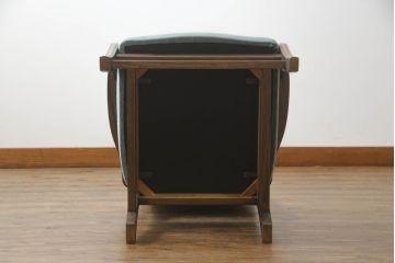 中古　イギリスデザイン　ブライトン(Brighton)　格調高い英国スタイルの1人掛けソファ(一人掛けソファ、アームソファ、アームチェア、1P)(R-073407)