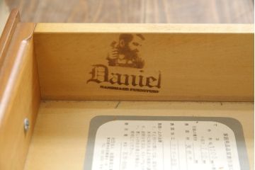 中古　横浜クラシック家具　ダニエル(Daniel)　アーリーアメリカンシリーズ　A-302　エレガントさとクラシカルな雰囲気を兼ね備えたデスク(ワークデスク、片袖机、在宅ワーク、在宅用)(定価約71万円)(R-073411)