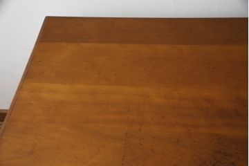 中古　横浜クラシック家具　ダニエル(Daniel)　アーリーアメリカンシリーズ　A-302　エレガントさとクラシカルな雰囲気を兼ね備えたデスク(ワークデスク、片袖机、在宅ワーク、在宅用)(定価約71万円)(R-073411)