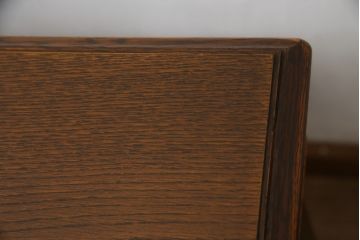 中古　三越家具　カントリーハウス　希少な絶版品!!　ブルージュ　挽き物加工や引手のデザインがおしゃれ!クラシカルな雰囲気を高めるデスク(片袖机、ワークデスク、在宅用、在宅ワーク)(R-073412)