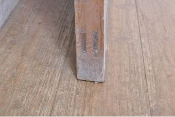 アンティーク建具　大正ロマン　レトロな空間づくりにオススメのドア1枚(ガラス戸、木製扉)(R-073449)