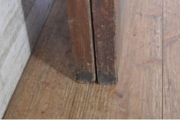 アンティーク建具　和モダンな空間作りにおすすめな帯戸2枚セット(引き戸、板戸)(R-073452)