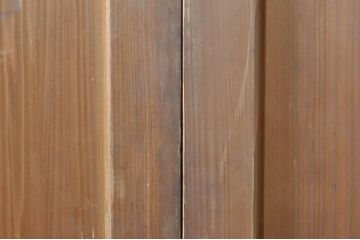 アンティーク建具　和モダンな空間作りにおすすめな帯戸2枚セット(引き戸、板戸)(R-073453)