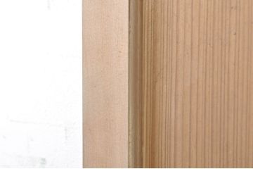 アンティーク建具　美しい杉材一枚板が和の空間づくりにおすすめ!! 横桟入りの幅狭板戸1枚(舞良戸、引き戸)(R-073454)