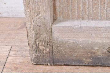 アンティーク建具　レトロな空間づくりにオススメのガラス戸1枚(引き戸)(R-073457)