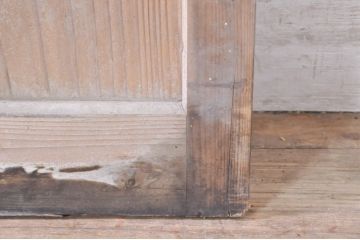 アンティーク建具　レトロな空間づくりにオススメのガラス戸1枚(引き戸)(R-073457)