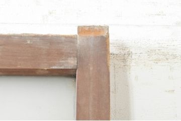 アンティーク建具　大正ロマン　レトロな空間づくりにオススメのガラス戸1枚(引き戸)(R-073459)