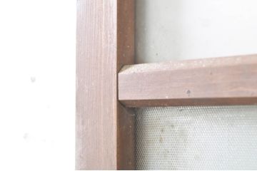 アンティーク建具　大正ロマン　レトロな空間づくりにオススメのガラス戸1枚(引き戸)(R-073459)