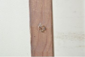 アンティーク建具　大正ロマン　レトロな空間づくりにオススメのガラス戸1枚(引き戸)(R-073459)