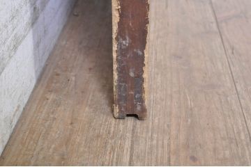 アンティーク建具　大正ロマン　レトロな空間づくりにオススメのガラス戸1枚(引き戸)(R-073459)