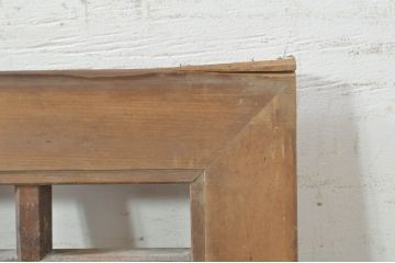 アンティーク建具　和モダンな空間を演出する組子欄間1枚(明り取り、明かり取り)(R-073470)