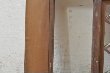 アンティーク建具　和モダンな空間を演出する組子欄間1枚(明り取り、明かり取り)(R-073470)
