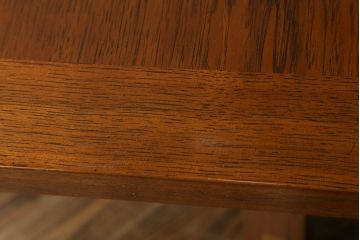 中古　美品　DREXEL HERITAGE(ドレクセルヘリテイジ) ESPERANTO(エスペラント)　おしゃれな八角形天板のダイニングテーブル(4人掛け、4P、オクタゴンテーブル、食卓)(R-073471)