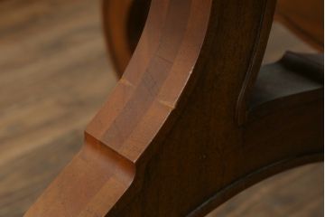 中古　美品　DREXEL HERITAGE(ドレクセルヘリテイジ) ESPERANTO(エスペラント)　おしゃれな八角形天板のダイニングテーブル(4人掛け、4P、オクタゴンテーブル、食卓)(R-073471)